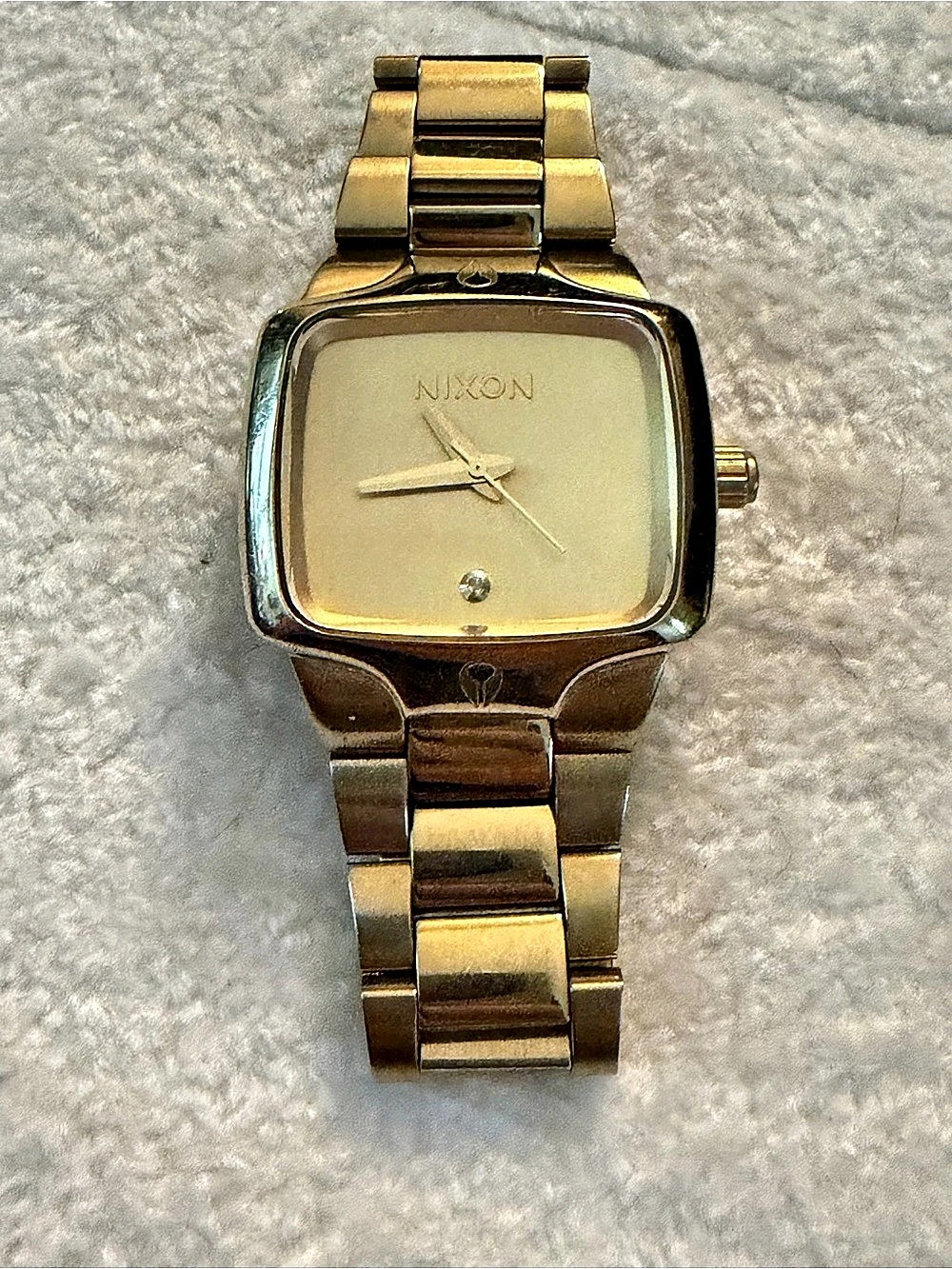 Nixon The Player Gold Watch